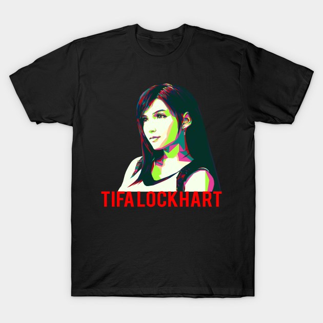 Tifa Lockhart T-Shirt by Bajingseng